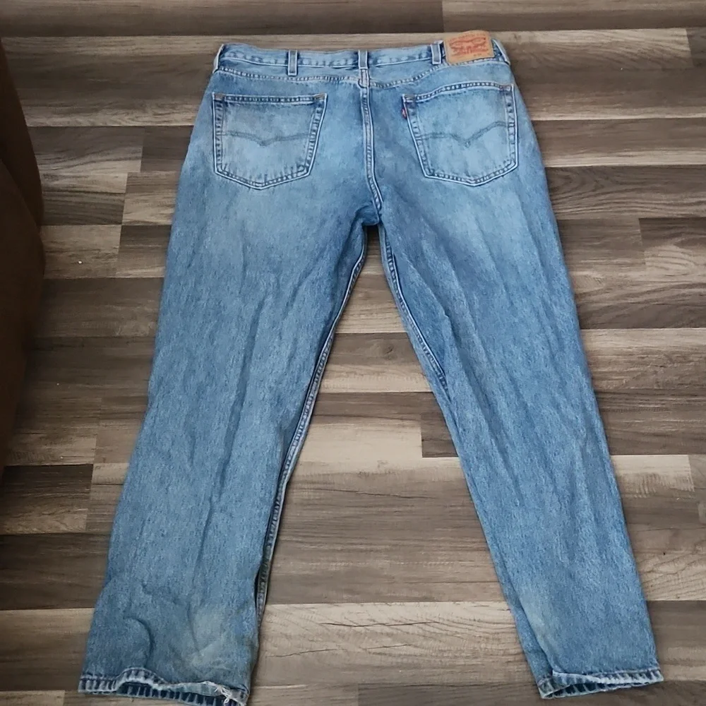 Levi's Lightwash Distressed Jeans Size 38/30